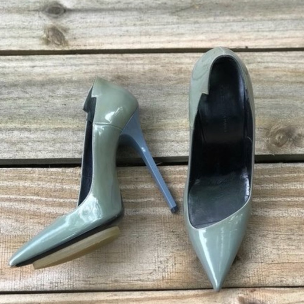 Balenciaga Patent Leather A-SYMMETRICAL  Pumps